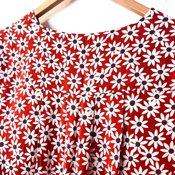 Madewell Clara Midi Dress in Falling Daisies Medium - Picture 9 of 14